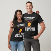 T-shirt Camping amusant Brûler votre feu de camp Weiner (Unisexe)