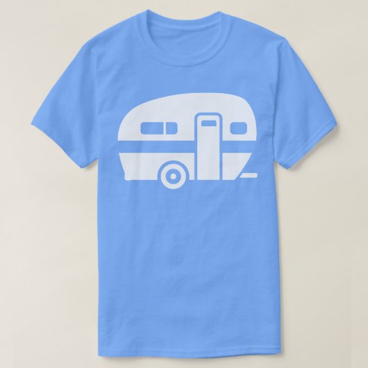 T-shirt Camping avan remorque 1 (Design devant)