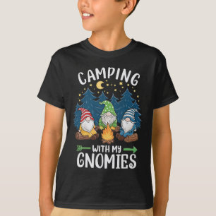 T-shirt Camping avec mes gnomes Aventure de camping gnome