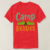 T-shirt Camping Camper Camp 1 (Design devant)