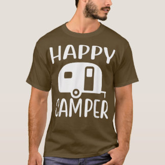 T-shirt Camping Camper Camper Camping Extérieur Camping Et