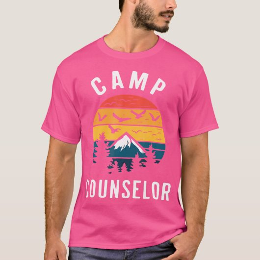 T-shirt Camping Camping Camping Camper Camper (Devant)