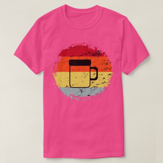 T-shirt Camping Camping Mug (Design devant)