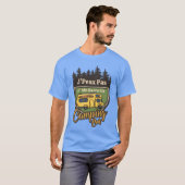 T-shirt Camping Car J peu Pas Je Me Barre En Camping famil (Devant entier)