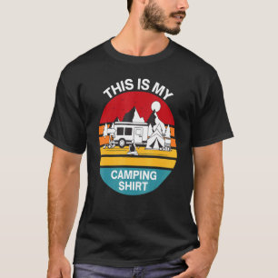 T-shirt Camping Caravan Camping Randonnée Rv Camping _2
