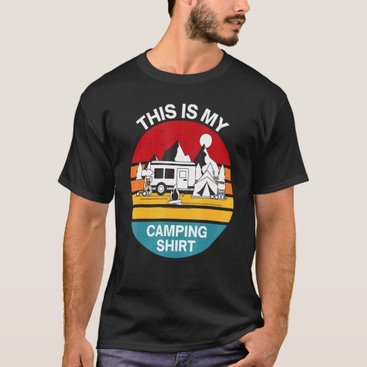 T-shirt Camping Caravan Camping Randonnée Rv Camping _2 (Devant)