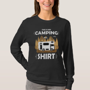 T-shirt Camping Caravane Motorhome - C'est Mon Camping