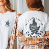 T-shirt Camping cool Camper Feu de Campement Sous Les Mont