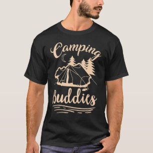 T-shirt Camping copains pour la vie Caravan remorque RV