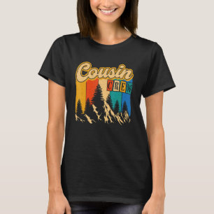 T-shirt Camping Cousin Crew Camping extérieur Sunset Summe