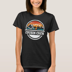 T-shirt Camping Cousin Crew est Camping Travel