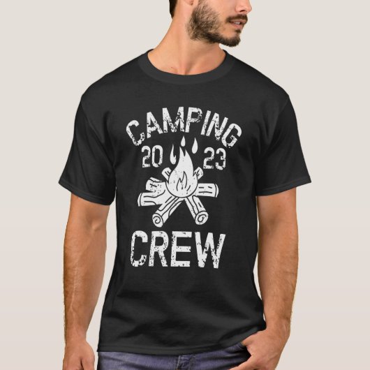 T-shirt Camping Crew 2023 (Devant)