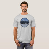 T-shirt Camping dans la chaîne Mosquito Colorado (Devant entier)