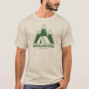 T-shirt Camping dans les montagnes du parc national de Gua