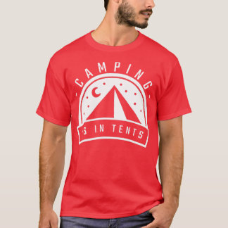 T-shirt Camping Dans Tentes 6