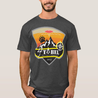 T-shirt Camping day retro