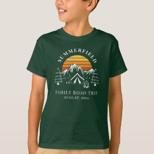 T-shirt Camping de camping Retro
