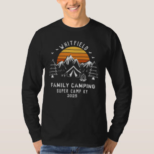 T-shirt Camping de jumelage de vacances en famille personn
