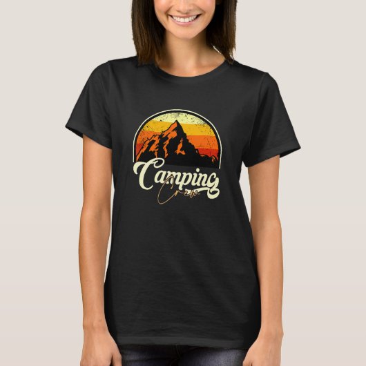 T-shirt Camping de jumelage Groupe familial Camper Road Tr (Devant)