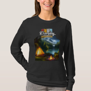 T-shirt Camping de l'Aventure en Forêt