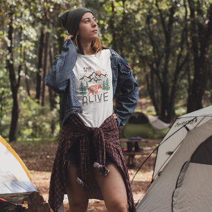 T-shirt Camping de montagne