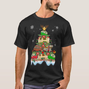 T-shirt Camping de Noël X mas Camping Camping Camping Camp