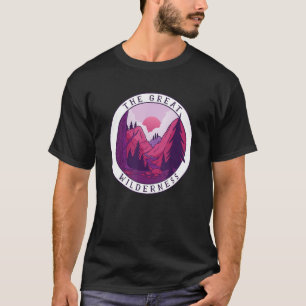 T-shirt Camping De randonnée À Environ 800 Mètres