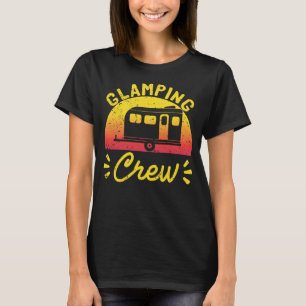 T-shirt Camping d'équipage du Sunset Glamping Camper Tour