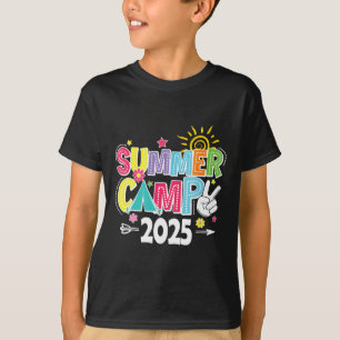 T-shirt Camping d'été 2025 Vacances d'été Famille assortie