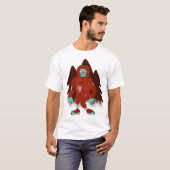 T-shirt Camping d'Halloween (Devant entier)