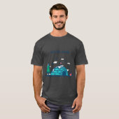 T-shirt Camping d'hiver ami de l'Iglo (Devant entier)
