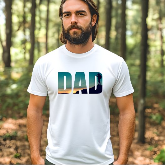 T-shirt Camping et père de randonneur randonnée