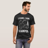 T-shirt Camping et randonnée (Devant entier)