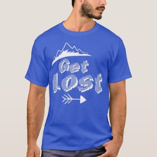 T-shirt Camping Et Randonnée Lover - Se Perdre