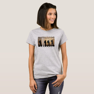 T-shirt Camping extérieur Femmes
