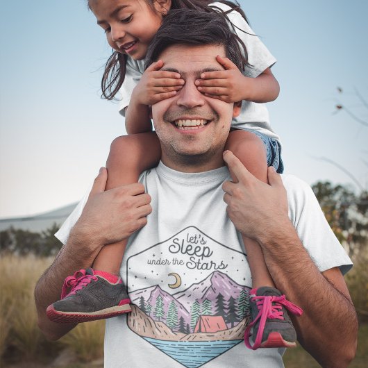 T-shirt Camping familial Cute