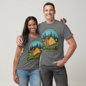 T-shirt CAMPING FAUNE 91 vintage (Unisexe)