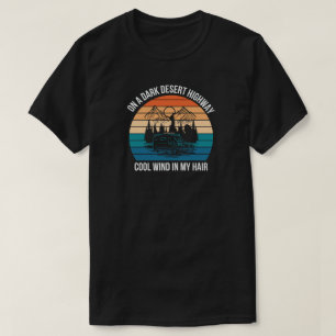 T-shirt camping feu montagnes wanderlust, randonnée