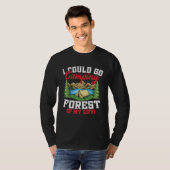 T-shirt Camping Forest Of My Life  Hiking Camping Men Wome (Devant entier)