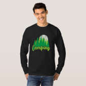 T-shirt Camping Forêt Camping (Devant entier)