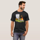 T-shirt Camping Gift S'Mores Marshmallow Camp Fire (Devant entier)