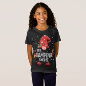 T-Shirt Camping Gnome Matching Family Christmas Gnome (Devant entier)