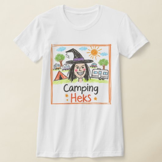 T-shirt "Camping Heks" (Poser)
