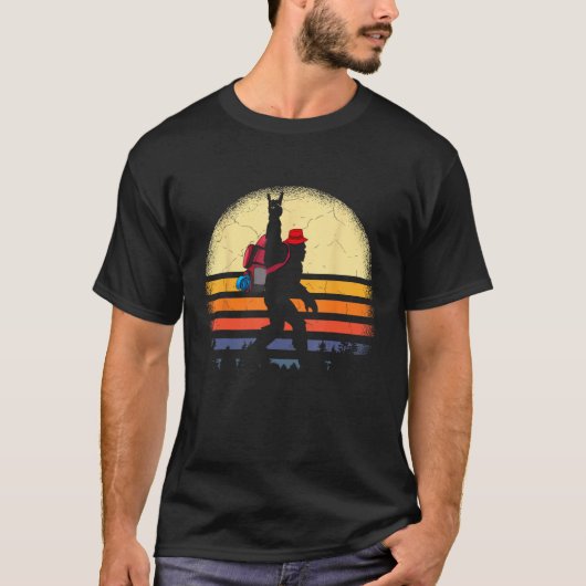 T-shirt Camping Hiking Mountain Camper Camp Adventure Expl (Devant)