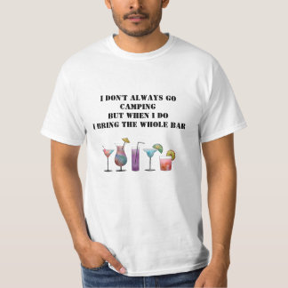T-shirt Camping humoristique