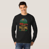 T-shirt Camping I Hate Pulling Out Caravan Rv Trailer (Devant entier)
