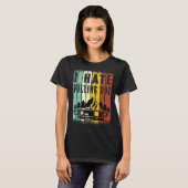 T-shirt Camping I Hate Pulling Out Retro Travel Trailer 8 (Devant entier)