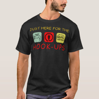 T-shirt Camping Juste Ici Pour La Citation Amusante De Hoo