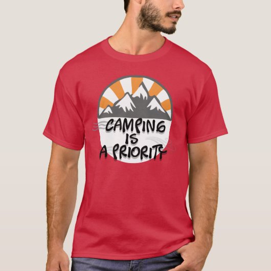 T-shirt Camping Legend Since Forever gift (Devant)