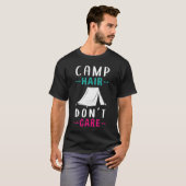 T-shirt Camping Mama Camper Camp Hair gift (Devant entier)